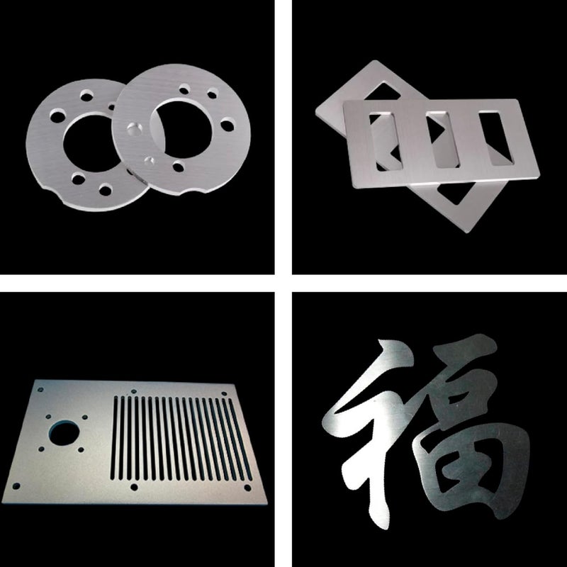 KANBI 2PCS 304 Stainless Steel Sheet Metal 15cm x 15cm x 1mm, Thickness 1mm, 304 Square Stainless Steel Plates for DIY Craft Model Repair Engraving Punching Drilling Cutting - Image 4